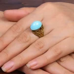 نگین فیروزه عجمی کد 28621