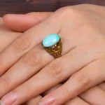 نگین فیروزه عجمی کد 28626