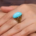 نگین فیروزه عجمی کد 28635