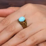 نگین فیروزه عجمی کد 28637