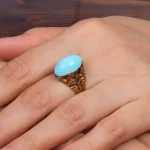 نگین فیروزه عجمی کد 28654