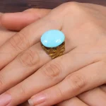 نگین فیروزه عجمی کد 28663