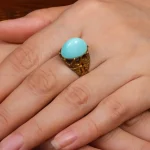 نگین فیروزه عجمی کد 28680