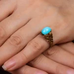 نگین فیروزه عجمی کد 28689