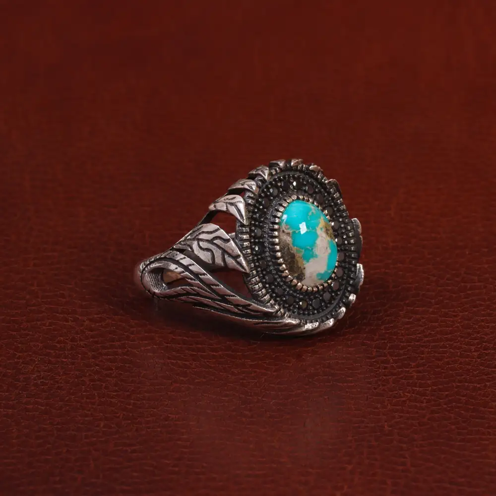 انگشتر فیروزه بچه گانه کد 28761