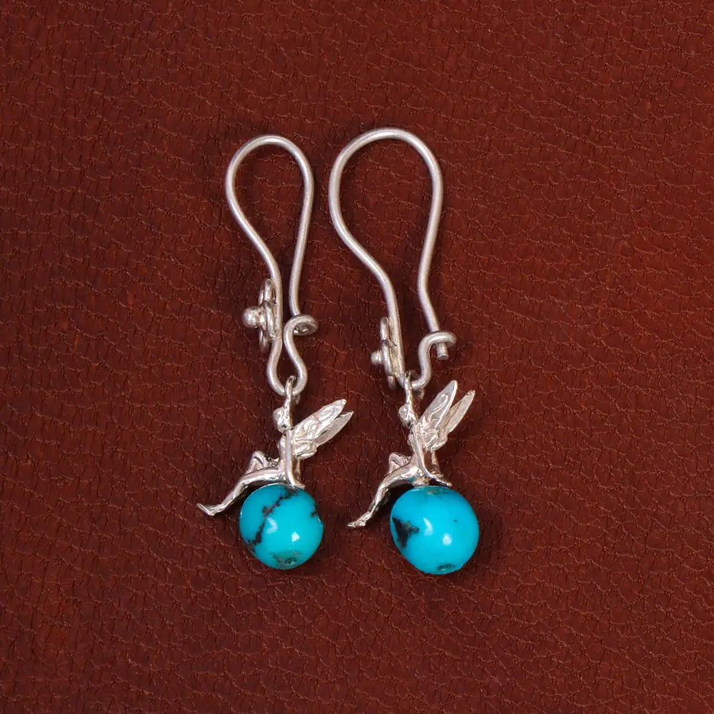 گوشواره فیروزه زنانه کد 28897