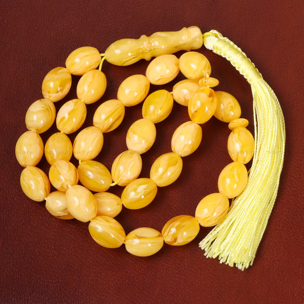 تسبیح پودر کهربا کد 28956