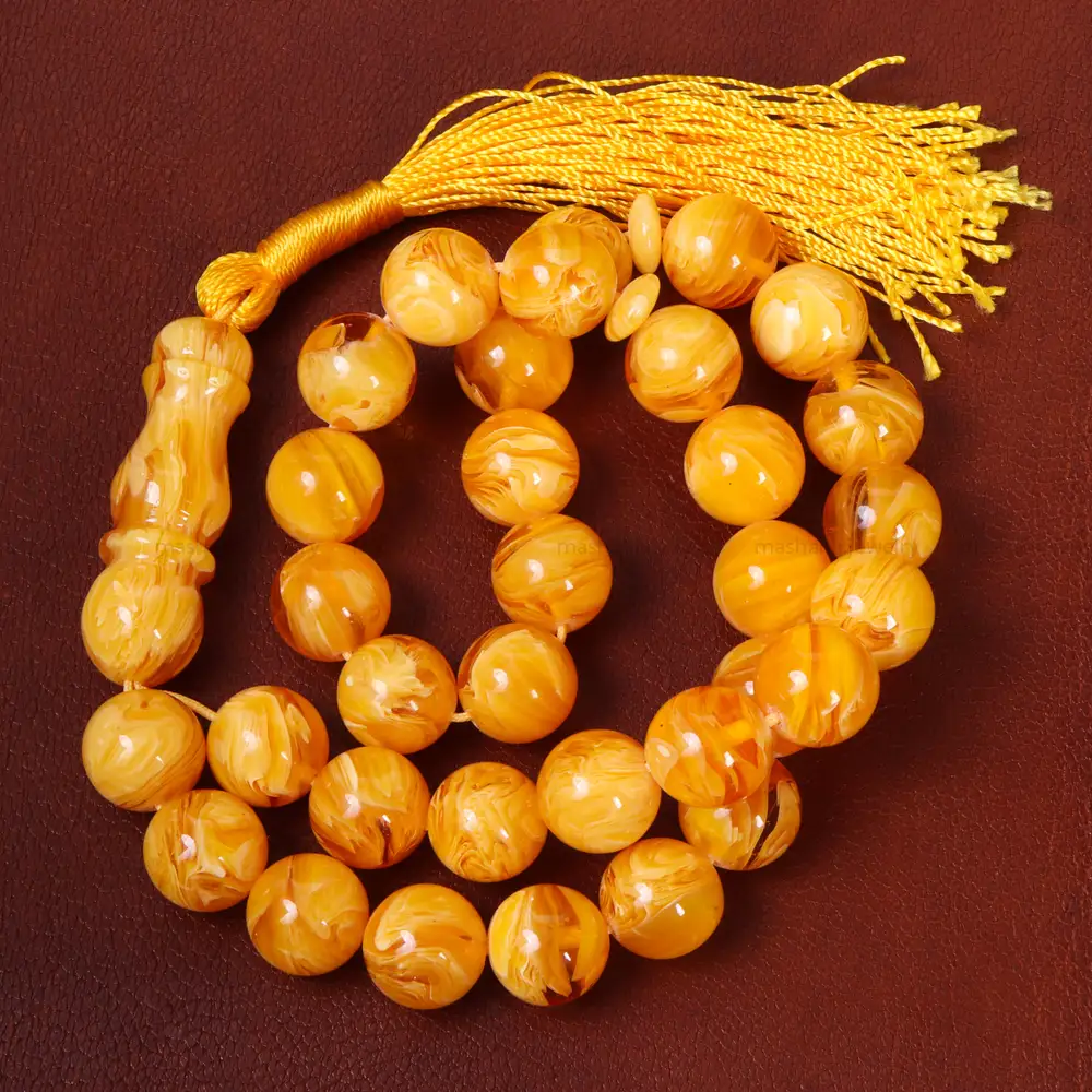 تسبیح پودر کهربا کد 28960