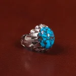 انگشتر فیروزه شجری مردانه کد 29138