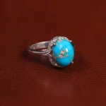 انگشتر فیروزه شجری زنانه کد 29187