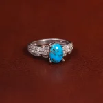 انگشتر فیروزه شجری زنانه کد 29200