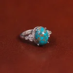 انگشتر فیروزه شجری زنانه کد 29211