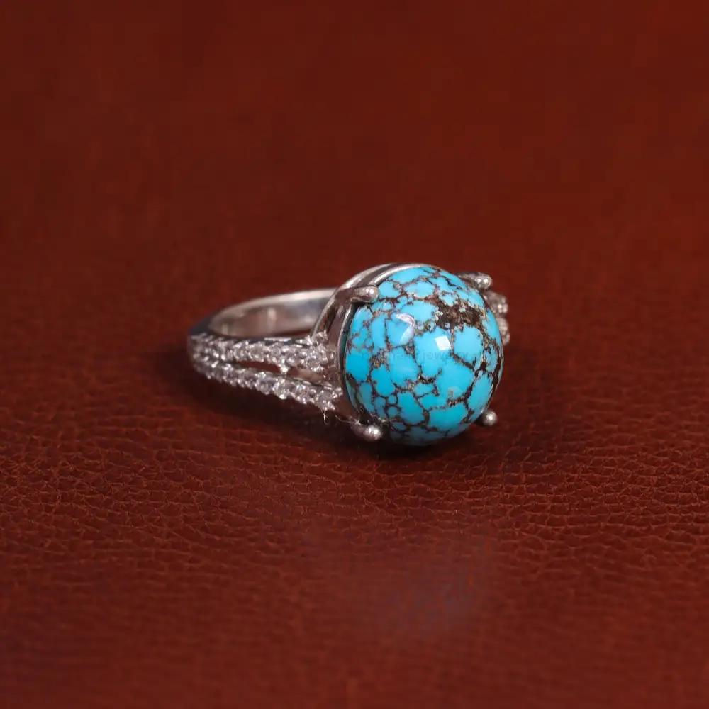 انگشتر فیروزه شجری زنانه کد 29228