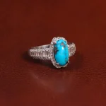 انگشتر فیروزه شجری زنانه کد 29233