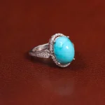 انگشتر فیروزه شجری زنانه کد 29234