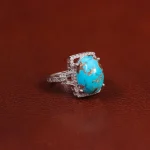 انگشتر فیروزه شجری زنانه کد 29243