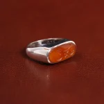 انگشتر عقیق مردانه کد 29254