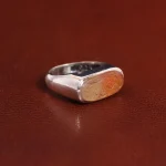 انگشتر عقیق مردانه کد 29258