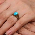 نگین فیروزه عجمی کد 28743