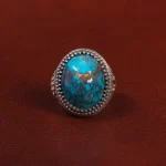انگشتر فیروزه شجری مردانه کد 28788