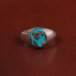انگشتر فیروزه شجری مردانه کد 28818