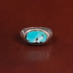 انگشتر فیروزه شجری مردانه کد 28852