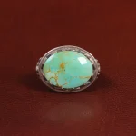 انگشتر فیروزه شجری مردانه کد 28858