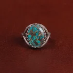 انگشتر فیروزه شجری مردانه کد 28859