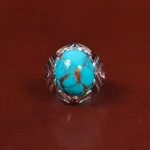 انگشتر فیروزه شجری مردانه کد 29135