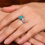 انگشتر فیروزه شجری زنانه کد 29188
