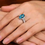 انگشتر فیروزه شجری زنانه کد 29198