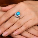 انگشتر فیروزه شجری زنانه کد 29203