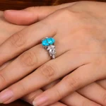 انگشتر فیروزه شجری زنانه کد 29210