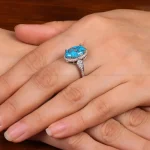 انگشتر فیروزه شجری زنانه کد 29232