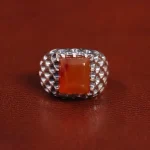 انگشتر عقیق مردانه کد 29261