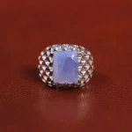 انگشتر عقیق سوسنی مردانه کد 29268