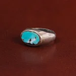 انگشتر فیروزه شجری مردانه کد 28852