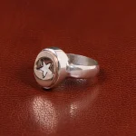 انگشتر نقره مردانه کد 28901