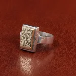 انگشتر نقره مردانه کد 28905