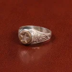 انگشتر نقره مردانه کد 28907