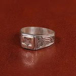 انگشتر نقره مردانه کد 28908