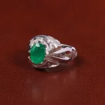 انگشتر زمرد مردانه کد 29151