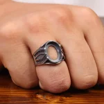 رکاب نقره مردانه کد 29282