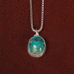 گردنبند فیروزه زنانه کد 29734