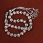 تسبیح نقره کد 29776