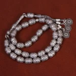 تسبیح نقره کد 29929