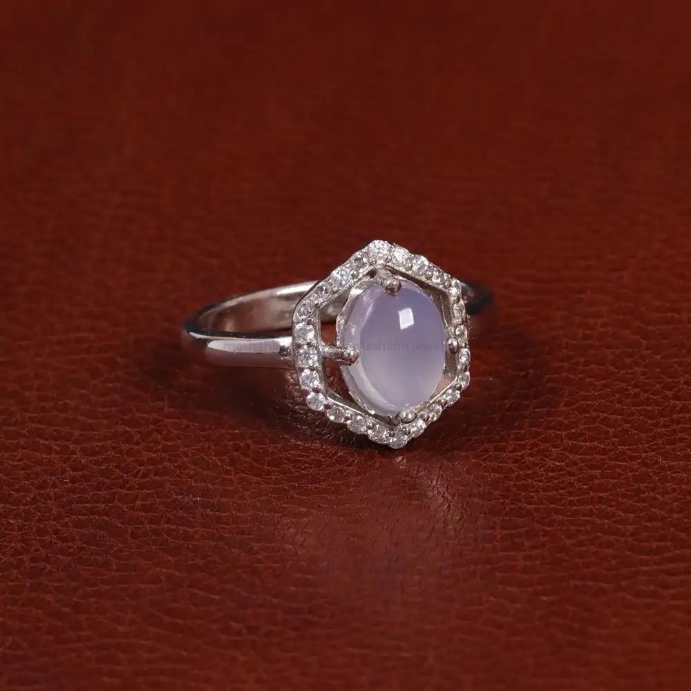 انگشتر عقیق سوسنی زنانه کد 30277