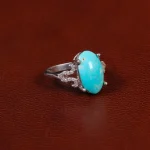 انگشتر فیروزه شجری زنانه کد 30299