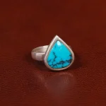 انگشتر فیروزه شجری زنانه کد 30303