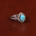 انگشتر فیروزه شجری زنانه کد 30316